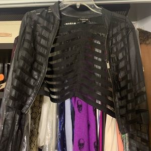 Pre Owned Bebe Cropped Jacket